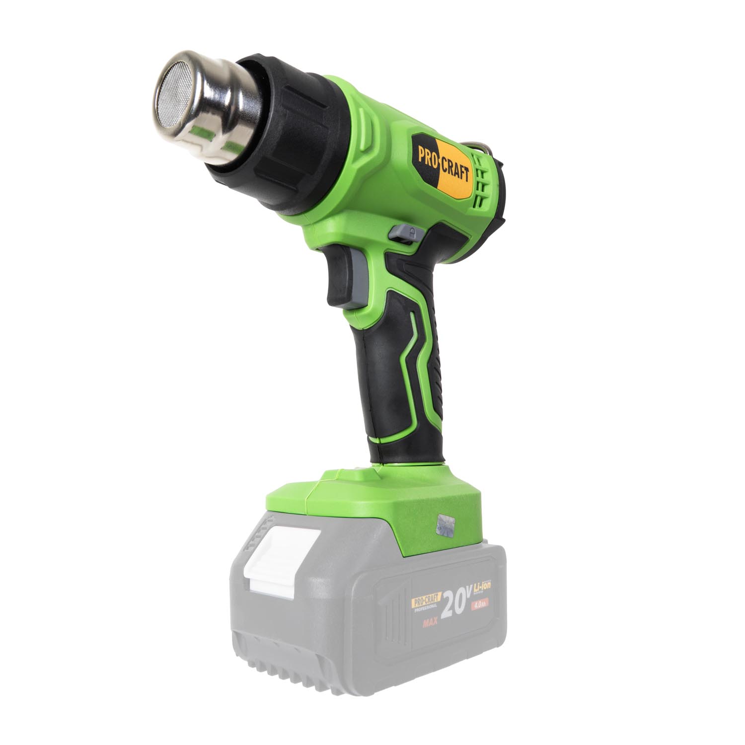 PROCRAFT AKU teplovzdušná pištol 20V  PH24bb samost.stroj