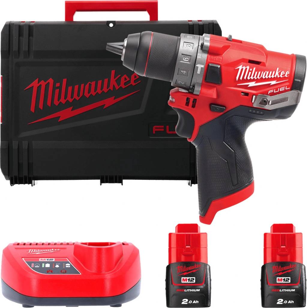 Milwaukee AKU vrtačka  M12 FPDXKIT-202X 4933464138