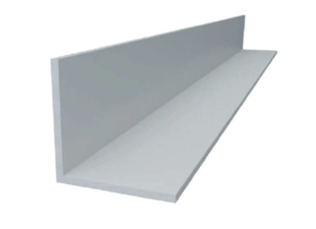 Celox 251180 prekrývací uholník 24x24x1,2 mm PVC biely 2,5m  