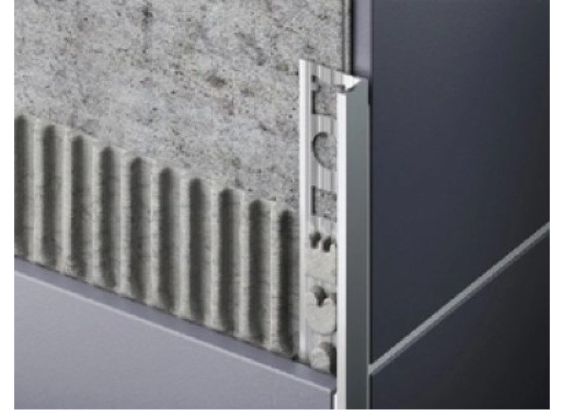 Celox 353100 ukončovací profil "L" 10mm biely PVC, 2,5m 