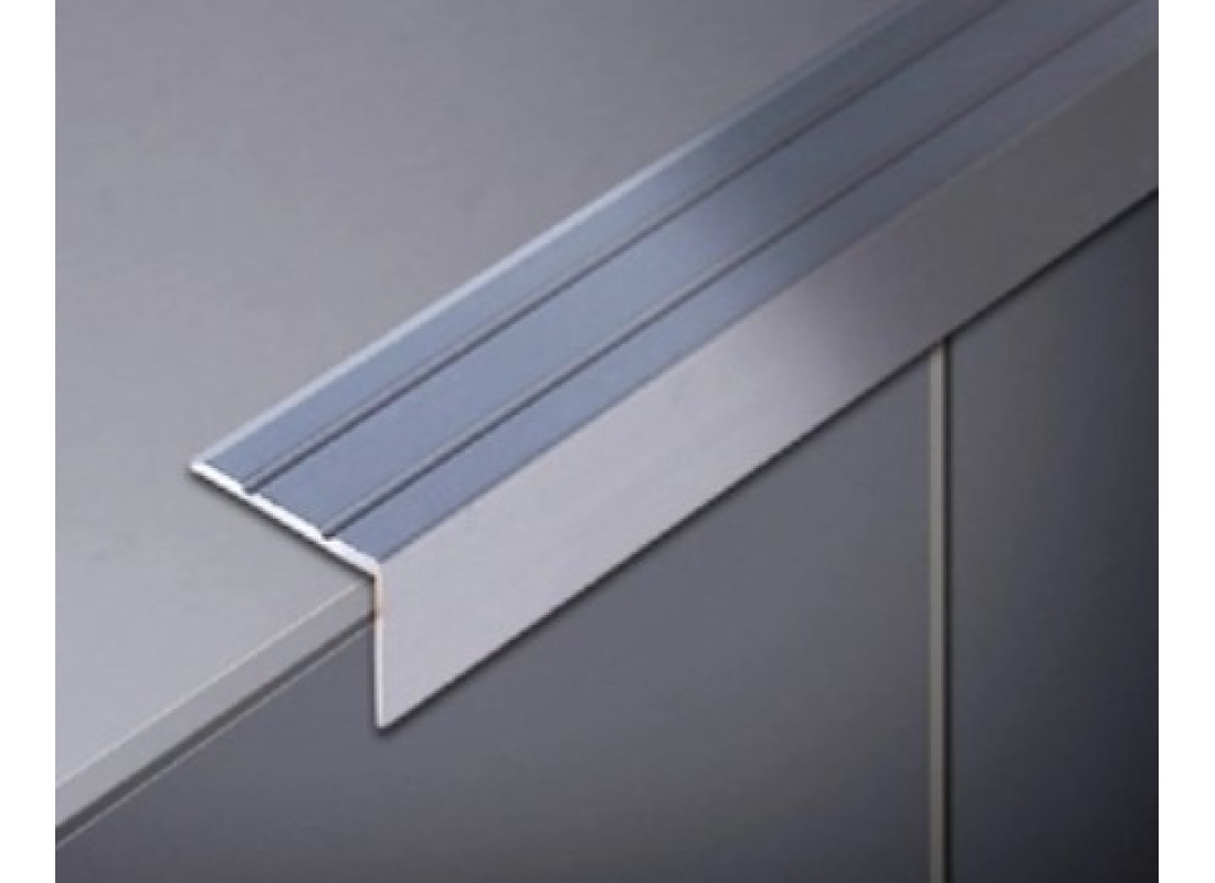 Celox 381801 schodiskový profil SL 20x25mm AL - elox strieborný, 2,7m 