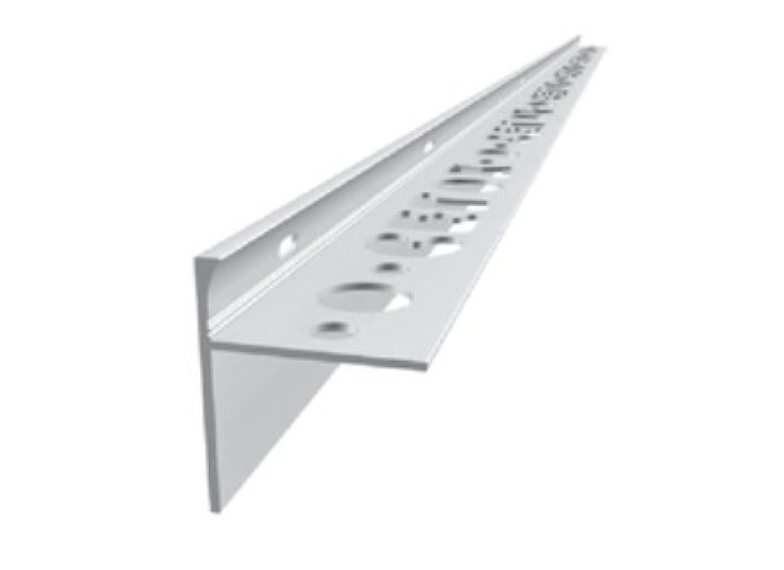 Celox 392001 terasový profil 10mm AL - elox strieborný, 2,5m 