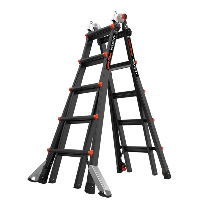LittleGiant rebrík hliníkový výsuvný kĺbový VELOCITY PRO 6,45m 150 kg 15522EN