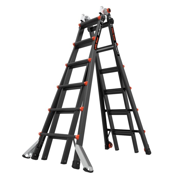 LittleGiant rebrík hliníkový výsuvný kĺbový VELOCITY PRO 7,67m 150 kg 15526EN