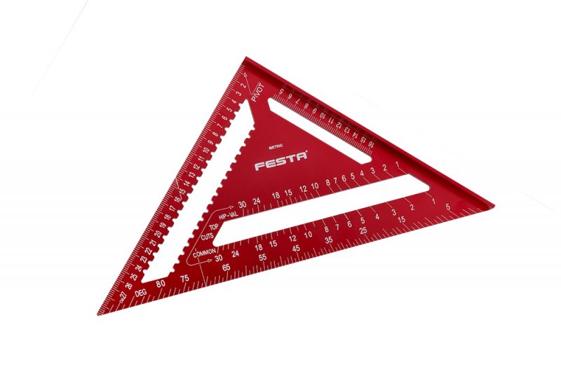 Uholník hliníkový s príložníkom 300mm 14421 FESTA