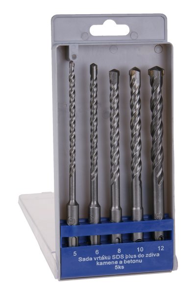 vrtáky sada SDS+ 5,,6,8,10,12mm 5ks/bal FESTA 20890