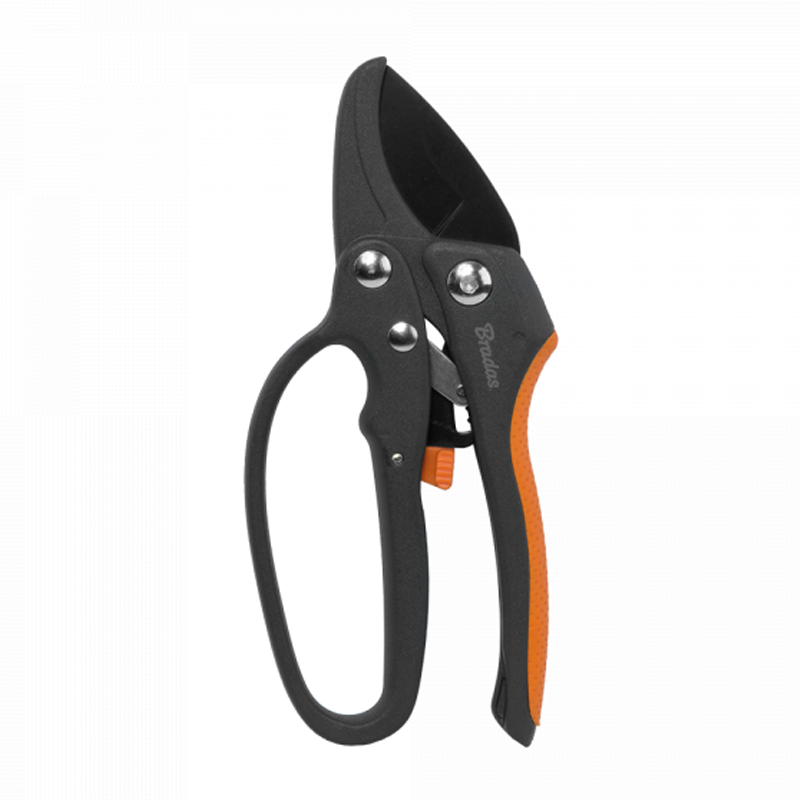 Nožnice záhradné s račňovým mechanizmom KT-V1025