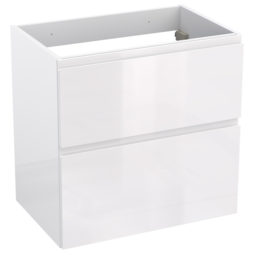 nábytok TILA BILLING TN1710600 skr. pod umývadlo 60 cm biela lesklá, 2 zásuvky, 60x59x39,60