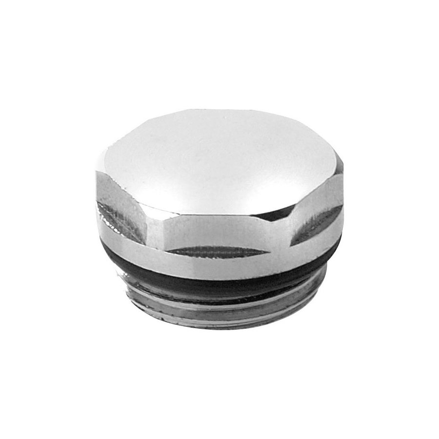 radiátor rebrík Záslepka k radiátoru 1/2", chróm  26168