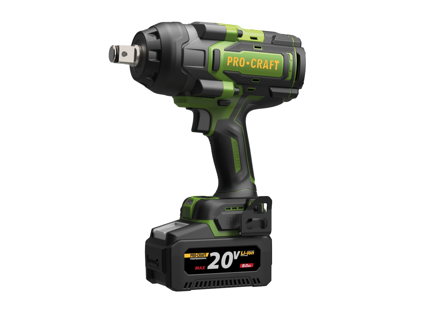 PROCRAFT AKU rázový uťahovák PWA90 20V 2100Nm *