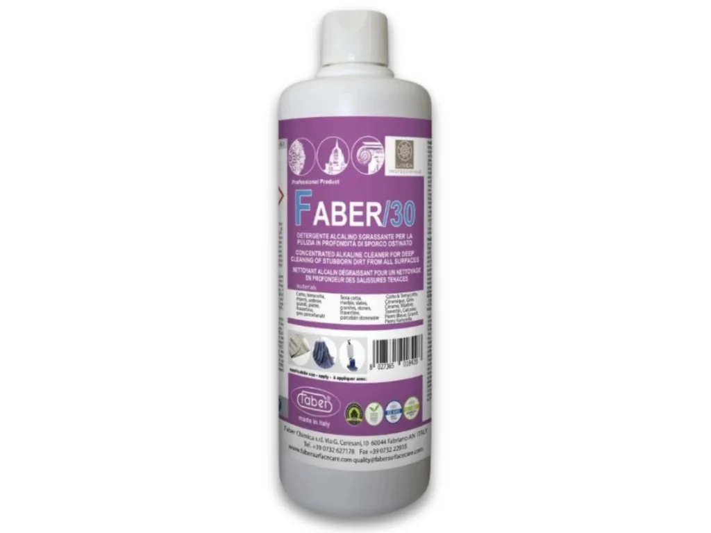 čistič PUREWIN FABER 30 2.0 1l koncentrovaný alkalický čistič pre hĺbkové čistenie odolných nečistôt