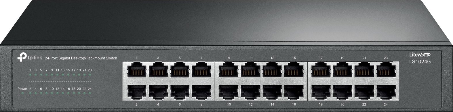 Rozvádzač TP-LINK LS1024G, Switch, 24x GLAN, 19" rackmount
