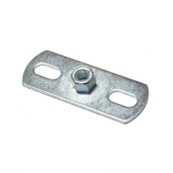 doska upevňovacia M8     80x30x2,0mm ZN