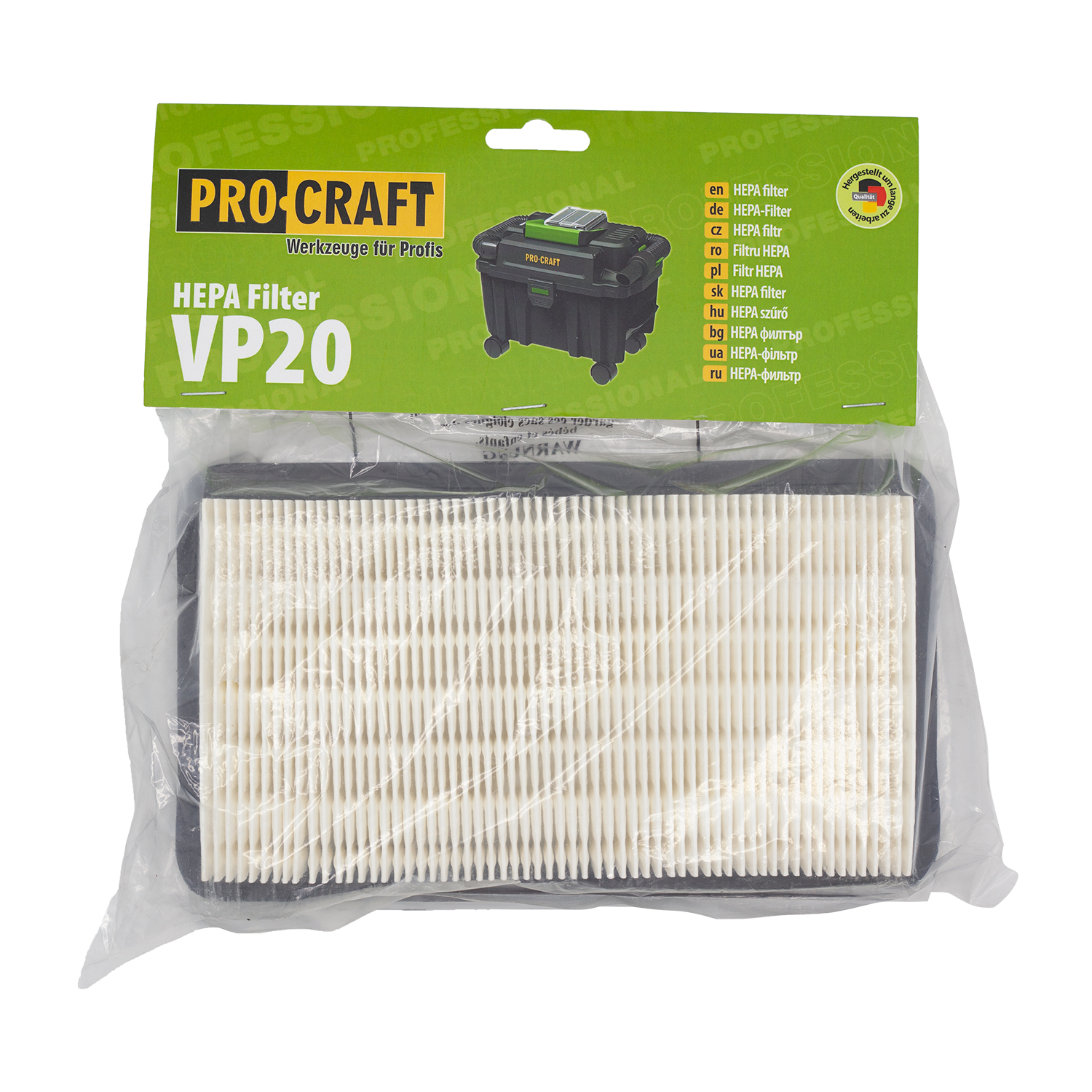 Procraft  ND HEPA filter FHVP20