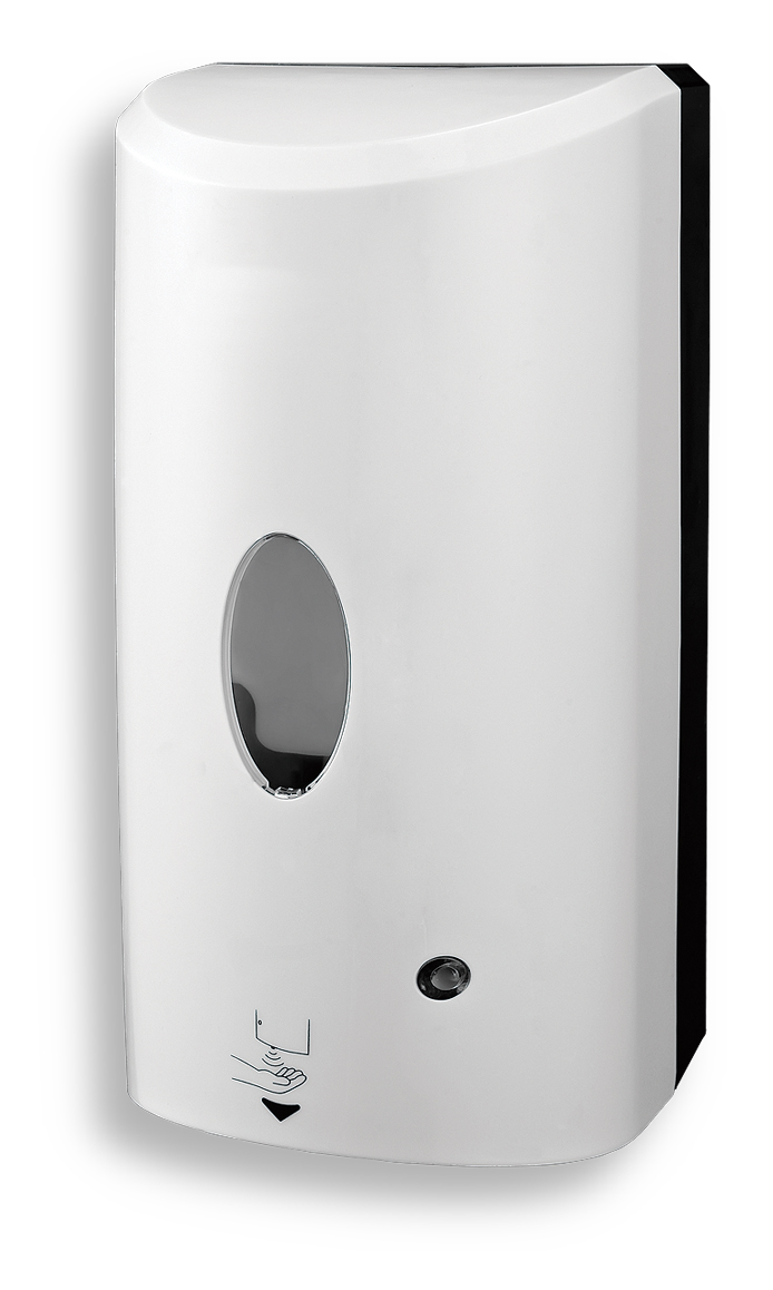 d HP 69082,1 uutomatický dávkovač na tekuté mydlo so senzorom, 1200 ml, biely, 6xAA