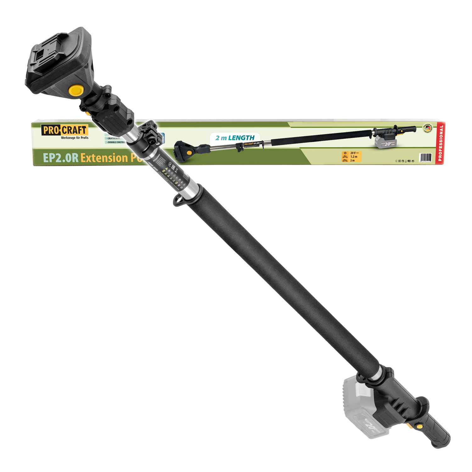 PROCRAFT predlženie univerzálne  120-200cm EP2.0R