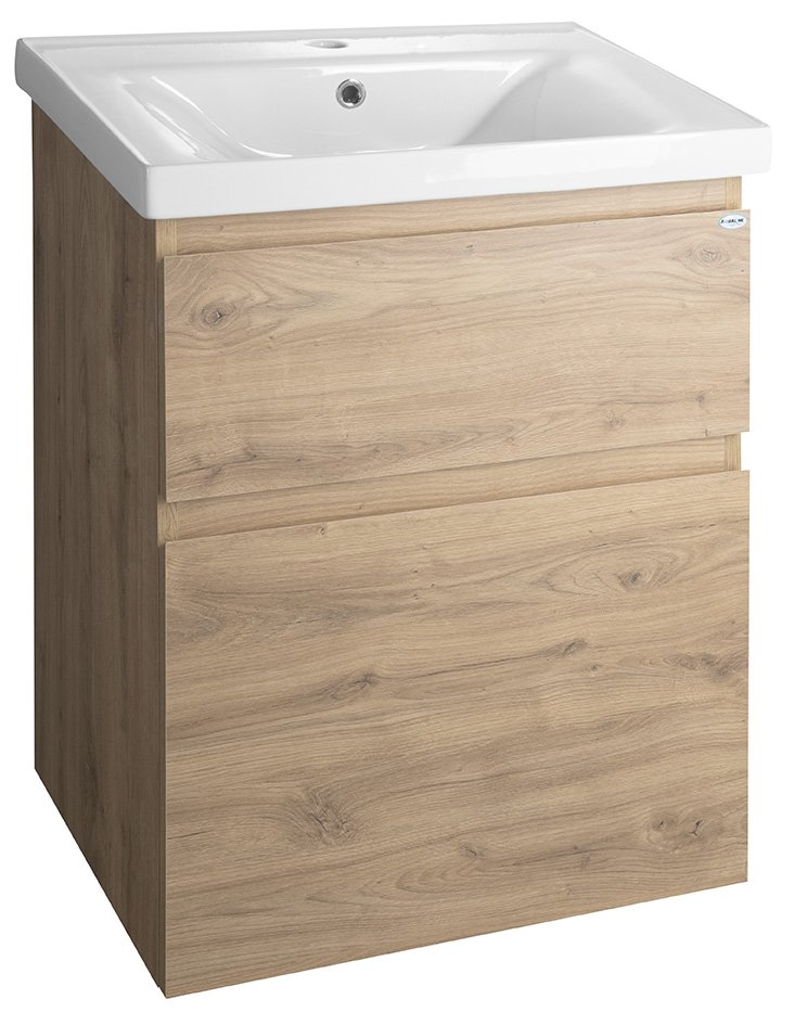 nábytok AQUALINE ALTAIR AI360 skrinka pod umývadlo 57x72,5x45cm, dub emporio