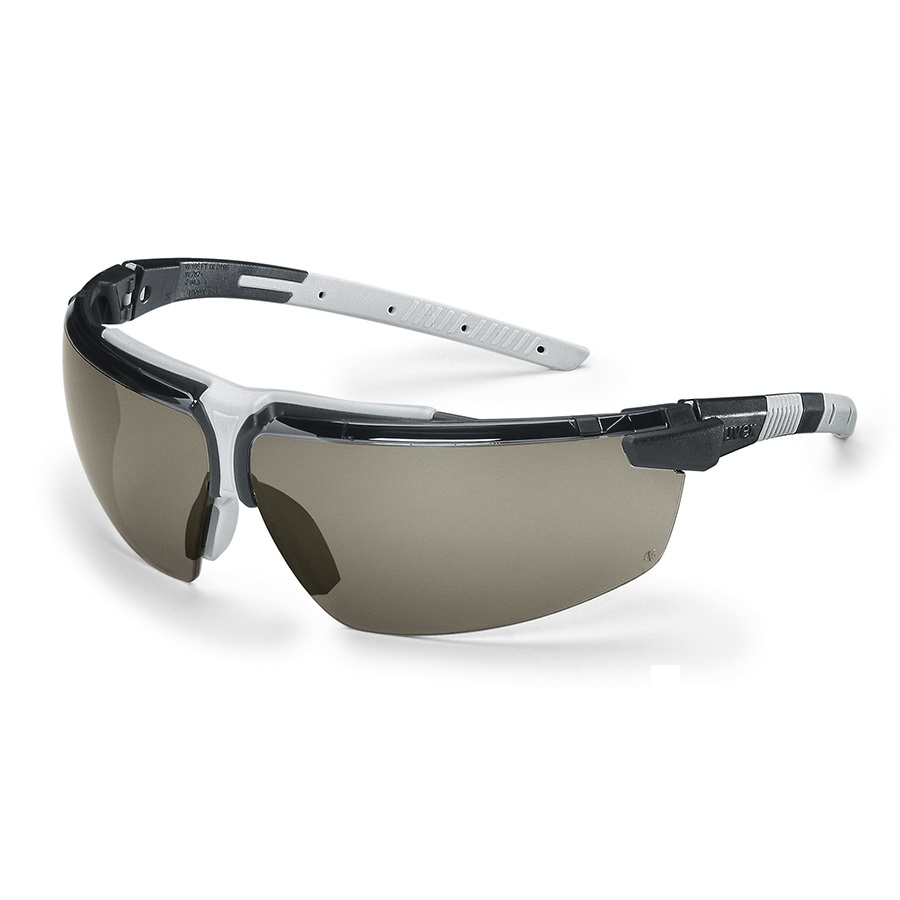 okuliare UVEX i-3 9190281 tmavé / šedo-biela farba - Ochranné okuliare | MasMasaryk