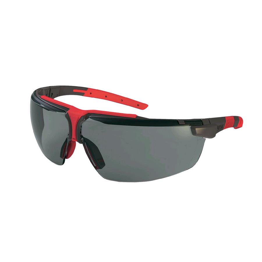 okuliare UVEX i-3 9190286 tmavé / červená farba - Ochranné okuliare. | MasMasaryk