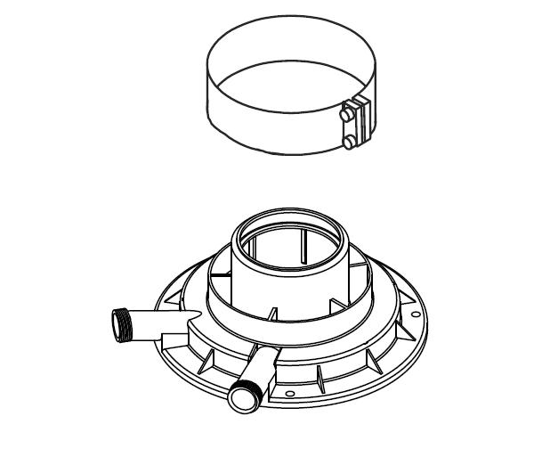 PROTHERM Adaptér odkúrenia 60/100 A1K 0020257015, 0020109167