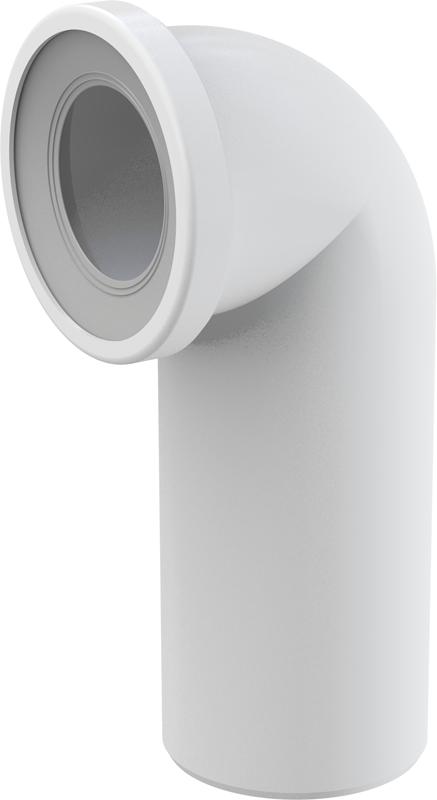 prípojka k WC koleno  A90-22°  Alcaplast