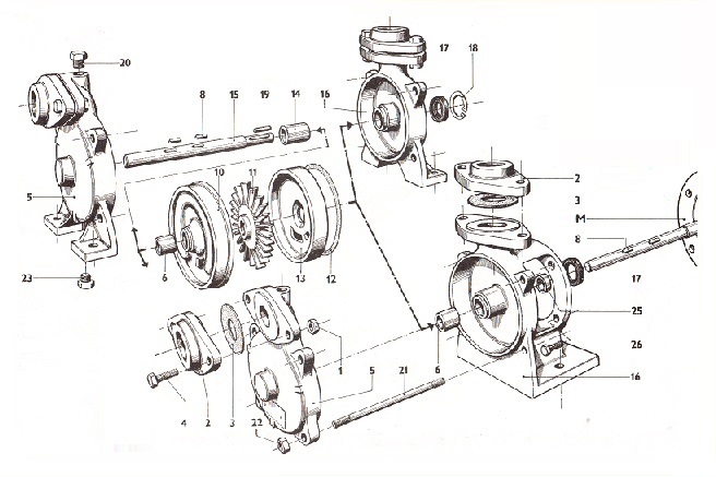 náhradný diel AL-32 hriadeľ 1st.