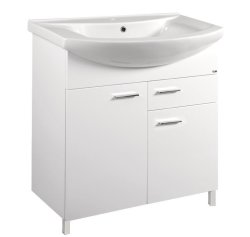 nábytok AQUALINE ZOJA 51075A skr.biela pod umýv.75 ZERO 6075