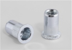 matica nitovacia  M 5x0,8  zapustená hlava, ryh.driek ZN 