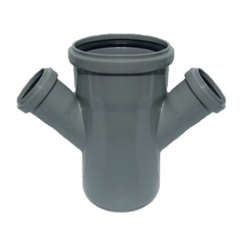 HT odbočka dvojitá 110/50/50/45° 