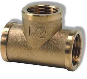 mosadzný T-kus 3/4"  