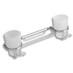 METALIA DP 6057,0 dvojitý drž. pohárov,kefky,pasty