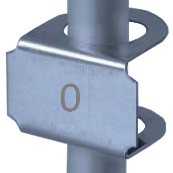 Bleskozvod štítok označovací 0 nerez