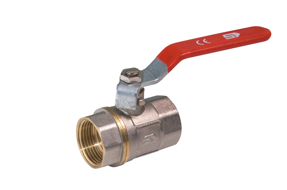 ventil guľový 1/4" páka FF