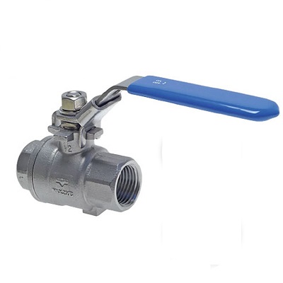 ventil guľový 1/2"  FF nerez 300F  220stupnov85bar