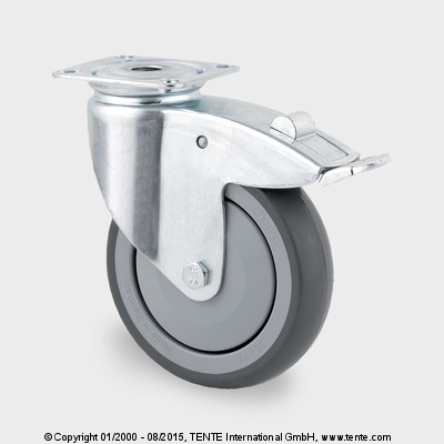 kolo otočné 150 2477 PJP P50 brzd.  100kg