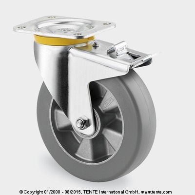 kolo otočné 160 4687 ITP P63 brzd.  550kg