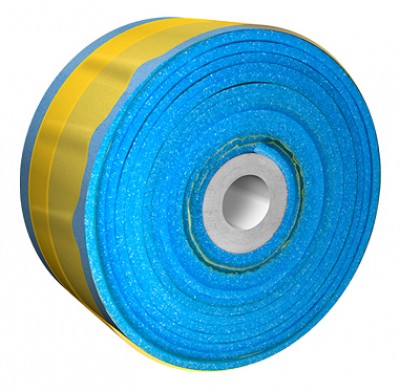 izolácia pás dilatačný F+L 8/15 25m/bal    (modry) Anticor samolepiaci