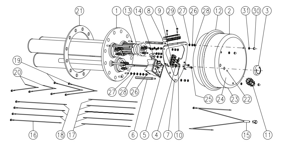 ohrievač vody Dražice náhradný diel gombík termostatu    6321855
