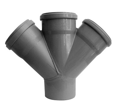 HT odbočka dvojitá 50/50/50/45°,67° 