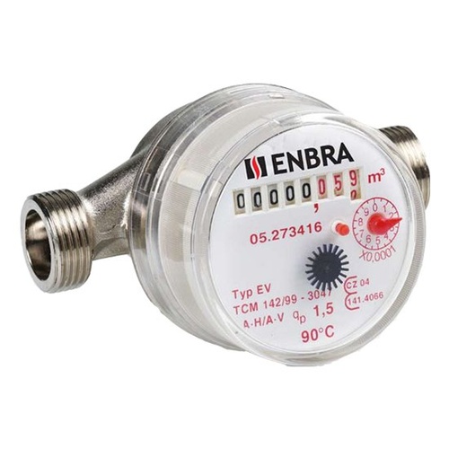 vodomer bytový 1/2"  UL EV Qn1,5   SV    110mm