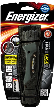 Baterka HARDCASE PRO LED 2AA  300 lumens 105m Energizer ručné svietidlo