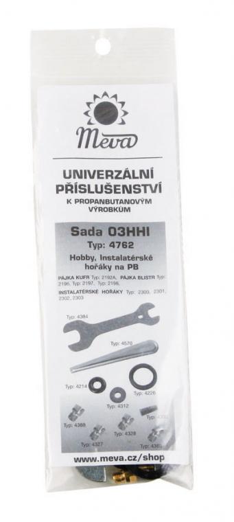 Propán bután náhradný diel balíček príslušenstva - hobby horák U4762