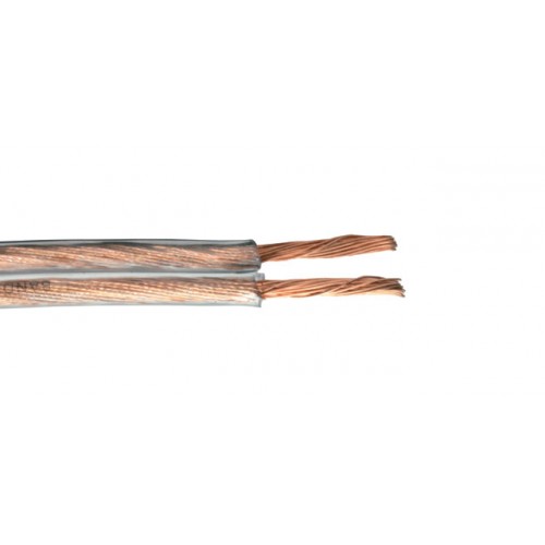 Kábel SCY 2x0,50 mm2 (0,15S/0,8) transparentná+transparentná/červená