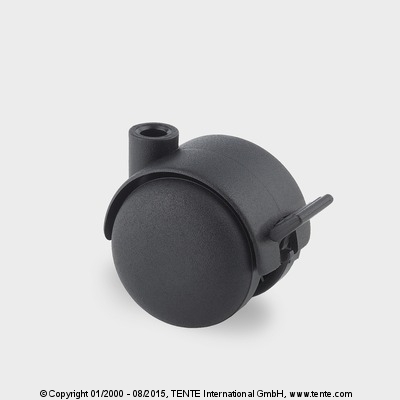 kolo otočné 050 nábytkové /čp A525 POI P41 s brzdou 2110  40kg