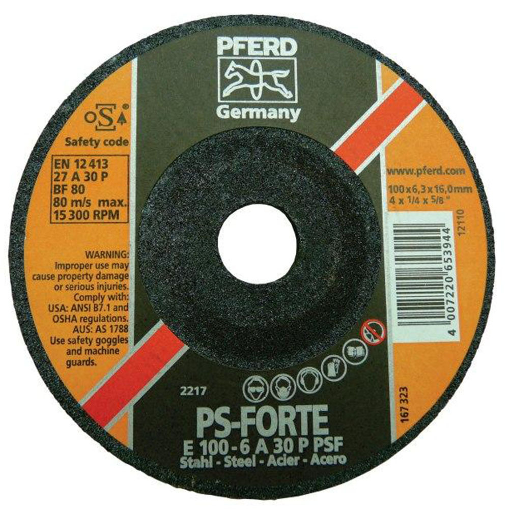 kotúč brúsny kov PFERD 178x7/6 A30PPSF
