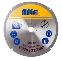 Kotúč pílový 125x22,2   4WZ do uhlovej brúsky MAGG 
