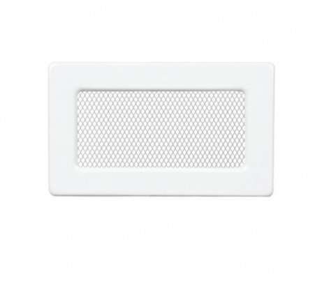 Krbová mriežka kov biela 11x17 bez žalúzie 1117/01  11651