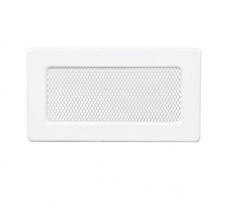 Krbová mriežka kov biela 11x24 bez žalúzie 1124/01  11667