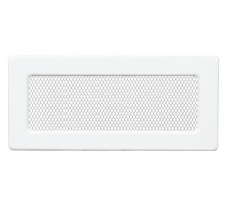 Krbová mriežka kov biela 11x32 bez žalúzie 1132/01