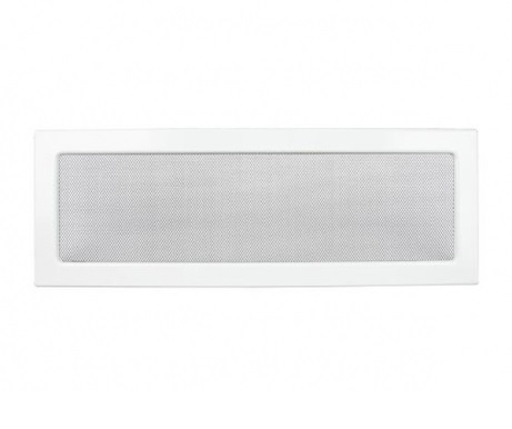 Krbová mriežka kov biela 17x49 bez žalúzie 1749/01  11858